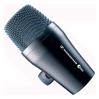 Sennheiser E902 mikrofon, pro basový buben
