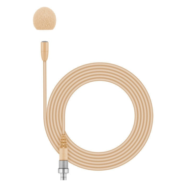 Sennheiser MKE Essential Omni, klopový mikrofon, béžový, 3-pin