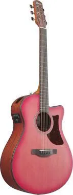 Ibanez AAM50CE-CRO Advanced elektro-akusztikus gitár 6 húros - Coral Red Burst Open Pore