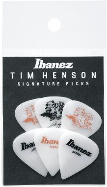 Ibanez pengetě Heavy, 6 kusů, 3x růžová a 3x černá s logem W6RST