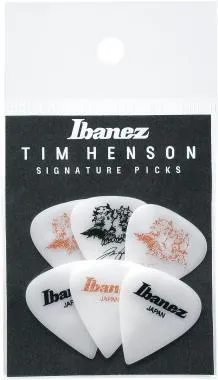 Ibanez P1000TH-C1 Tim Henson pengető Heavy, 6 db/szett - 3x Pink & 3x Black with W6RST Logo