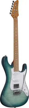 Ibanez AZ22S1F-TXB AZ elektromos gitár 6 húros - Transparent Turquoise Burst