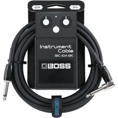 BOSS BIC-10A-BK 3m / 10ft jack-jack hangszerkábel