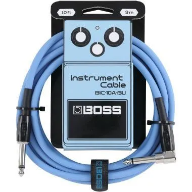 BOSS BIC-10A-BU 3m / 10ft jack-jack hangszerkábel kék