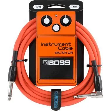 BOSS BIC-10A-OR 3m / 10ft jack-jack hangszerkábel narancs