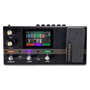 HeadRush kytarový multiefekt, pedalboard, 4 dotykový displej, USB rozhraní, 3 spínače