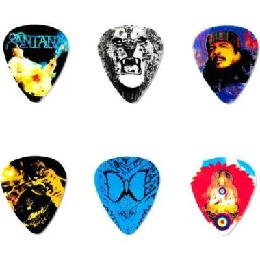 Dunlop SANPT01M Carlos Santana pengető szett díszdobozban - Medium