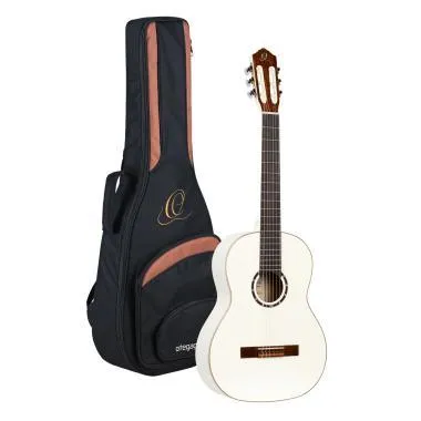 Ortega R121WH Family Series 4 klasszikus gitár 6 húros - White + Gigbag