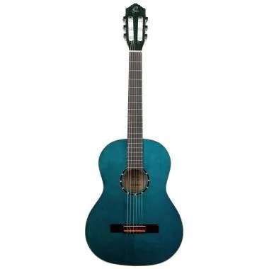 Ortega R121SNOC Family Series 4/4 Vékonytott nyakú klasszikus gitár 6 húros - Ocean Blue + Gigbag