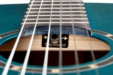 Ortega R121SNOC Family Series 4/4 Vékonytott nyakú klasszikus gitár 6 húros - Ocean Blue + Gigbag