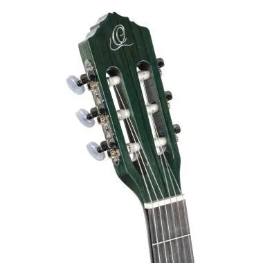 Ortega R121SNOC Family Series 4/4 Vékonytott nyakú klasszikus gitár 6 húros - Ocean Blue + Gigbag
