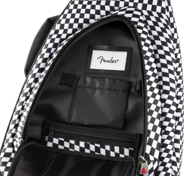 Fender FE620 Electric Guitar Gig Bag, Wavy Checkerboard elektromos gitár tok