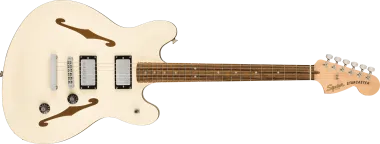 Fender Squier Affinity Series® Starcaster® Deluxe, Laurel Fingerboard, Olympic White