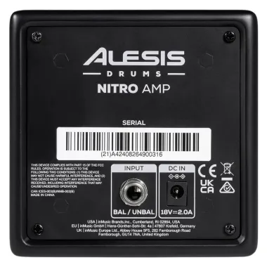 Alesis Nitro Amp 70W dob monitor hangfal, Nitro Max, Nitro Pro és Nitro Mesh modellekhez