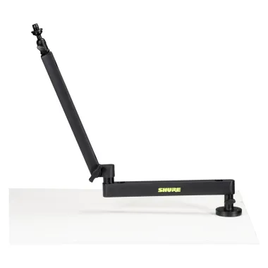 SHURE by Gator SH-BROADCAST2 Low-Profile Desktop Mic Boom Stand