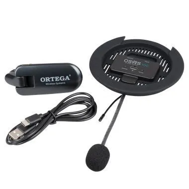 Ortega OSWS100 Ortega OSWS100 Vezetéknélküli Soundhole Pickup rendszer akusztikus gitárhoz - 100 mm Diameter