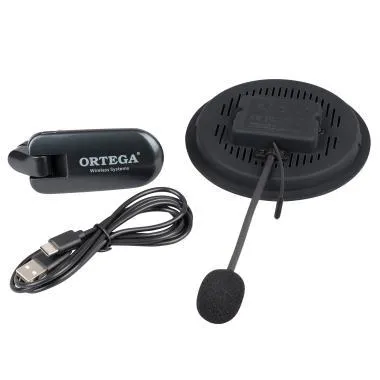 Ortega OSWS100 Ortega OSWS100 Vezetéknélküli Soundhole Pickup rendszer akusztikus gitárhoz - 100 mm Diameter