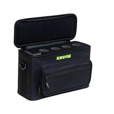 SHURE by Gator SH-MICBAG04 Microphone Bag That Holds Up To 4 Mics