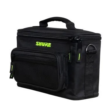 SHURE by Gator SH-MICBAG04 Microphone Bag That Holds Up To 4 Mics