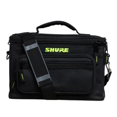 SHURE by Gator SH-MICBAG04 Microphone Bag That Holds Up To 4 Mics