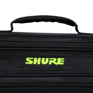 SHURE by Gator SH-MICBAG04 Microphone Bag That Holds Up To 4 Mics