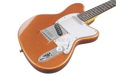 Ibanez YY20-OCS Yvette Young Signature 6-húros elektromos gitár - Orange Cream Sparkle
