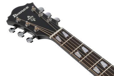 Ibanez AE170-TBK akusztikus gitár 6 húros, Transparent Black High Gloss színben
