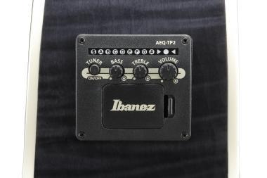 Ibanez AE170-TBK akusztikus gitár 6 húros, Transparent Black High Gloss színben
