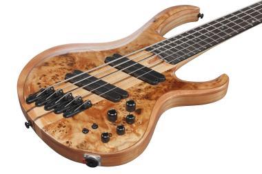 Ibanez BTB805MS-FNL multiscale elektromos basszusgitár 5 húros, Florid Natural Low Gloss színben, keménytokkal