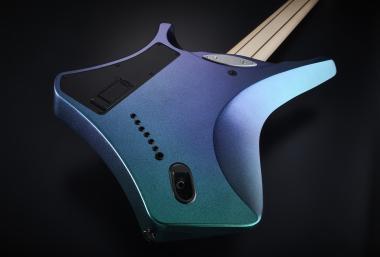 Ibanez A528-IPT multiscale elektromos gitár 8 húros, Iron Pewter színben, puhatokkal