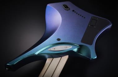 Ibanez A528-IPT multiscale elektromos gitár 8 húros, Iron Pewter színben, puhatokkal