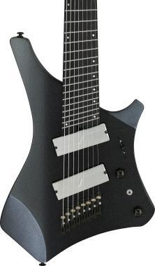 Ibanez A528-IPT multiscale elektromos gitár 8 húros, Iron Pewter színben, puhatokkal