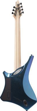 Ibanez A527-NSH multiscale elektromos gitár 7 húros, Nebula Shift színben, puhatokkal