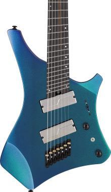 Ibanez A527-NSH multiscale elektromos gitár 7 húros, Nebula Shift színben, puhatokkal