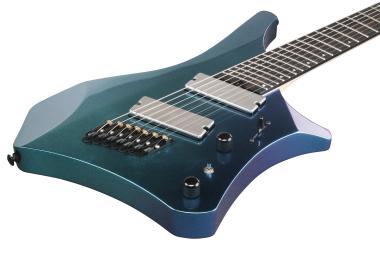 Ibanez A527-NSH multiscale elektromos gitár 7 húros, Nebula Shift színben, puhatokkal