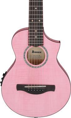 Ibanez EWP17M2E-SMO akusztikus gitár 6 húros, Strawberry Milk Open Pore színben