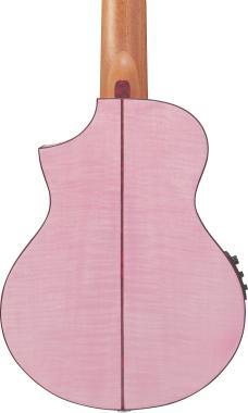 Ibanez EWP17M2E-SMO akusztikus gitár 6 húros, Strawberry Milk Open Pore színben