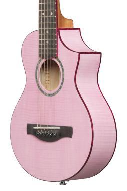 Ibanez EWP17M2E-SMO akusztikus gitár 6 húros, Strawberry Milk Open Pore színben
