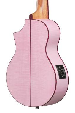 Ibanez EWP17M2E-SMO akusztikus gitár 6 húros, Strawberry Milk Open Pore színben