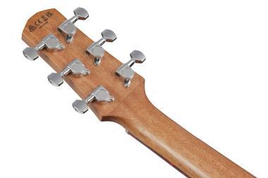 Ibanez EWP17M2E-SMO akusztikus gitár 6 húros, Strawberry Milk Open Pore színben