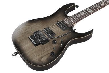 Ibanez RG8620AH-AGF elektromos gitár 6 húros, Anvil Gray Burst Flat színben, keménytokkal
