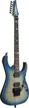Ibanez RG8620AH-GFB elektromos gitár 6 húros, Ghost Fleet Blue Burst színben, keménytokkal