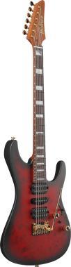 Ibanez KIKO300-RRT elektromos gitár 6 húros, Ruby Red Sunburst Flat színben