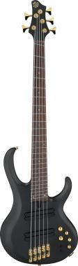 Ibanez BTB605LM-BKF multiscale elektromos basszusgitár 5 húros, Black Flat Light-Angled színben