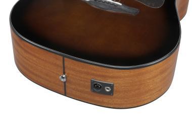 Ibanez AAD51CE-DVS AAD51CE-DVS IBANEZ Advanced Acoustic 6-húros elektro-akusztikus gitár - Dark Violin Sunburst High Gl