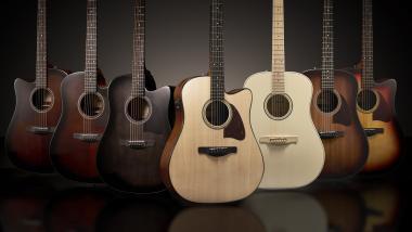 Ibanez AAD51CE-DVS AAD51CE-DVS IBANEZ Advanced Acoustic 6-húros elektro-akusztikus gitár - Dark Violin Sunburst High Gl