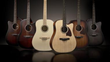 Ibanez AAD51CE-DVS AAD51CE-DVS IBANEZ Advanced Acoustic 6-húros elektro-akusztikus gitár - Dark Violin Sunburst High Gl