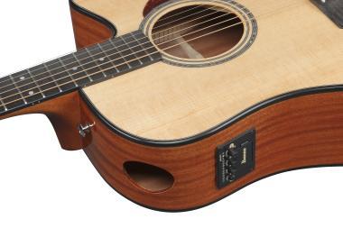 Ibanez AAD51CE-NT akusztikus gitár 6 húros, Natural High Gloss színben
