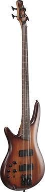 Ibanez SR500AL-MHL elektromos basszusgitár 4 húros balkezes, Mahogany Brown Burst Low Gloss színben