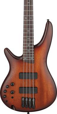 Ibanez SR500AL-MHL elektromos basszusgitár 4 húros balkezes, Mahogany Brown Burst Low Gloss színben
